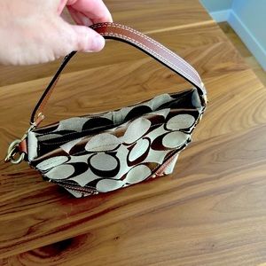 Coach Brown Mini Purse